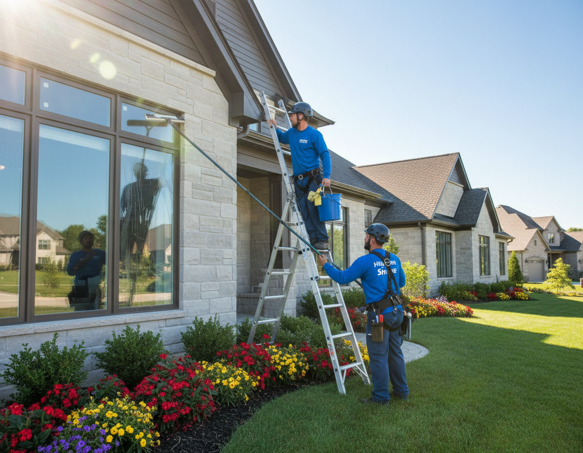 Crystal-Clear Window Cleaning In Westerville OH